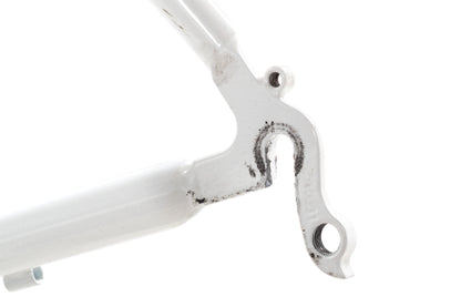 USED Seven Cycles Steel Cyclocross Frame 56cm Carbon Fork Canti-Studded White