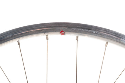 USED Velocity Quill Rims / White Industries MI5 Hubs 700C Rim Brake Road Wheelset 32H Silver XDR