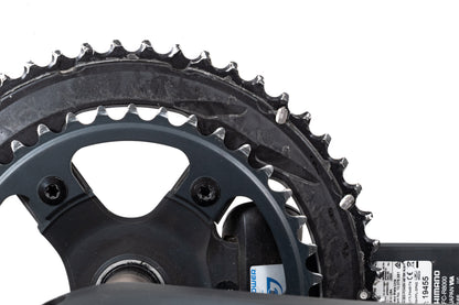 USED Shimano Ultegra FC-R8000 Crankset 165mm, 53-39T, Stages Power Meter