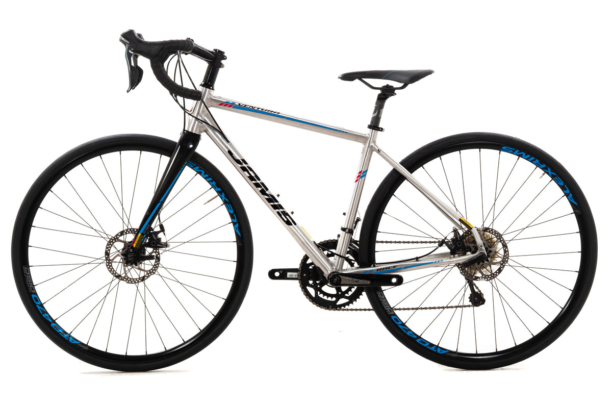 USED Jamis Ventura Disc 48cm Aluminum Road Bike Shimano Tiagra 2x10 speed Silver