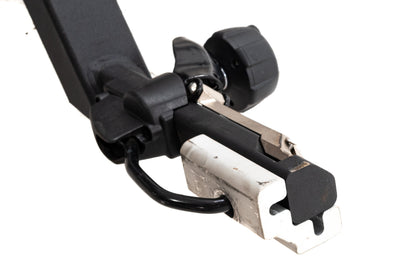 USED Thule EasyFold XT 2 bike Hitch Rack 1.25/2" w/ Ramp Silver