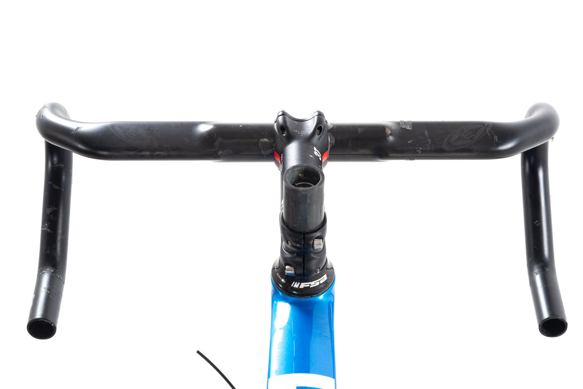 USED 2007 BMC Pro Machine SLC 01 59cm Carbon Road Bike Frame Easton EC90 SLX CNT Blue Rim Brake QR