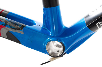 USED 2007 BMC Pro Machine SLC 01 59cm Carbon Road Bike Frame Easton EC90 SLX CNT Blue Rim Brake QR