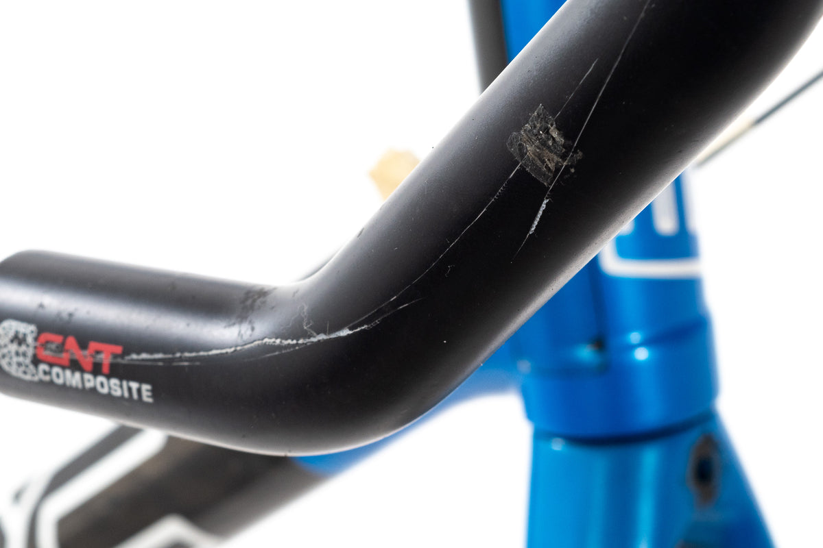 USED 2007 BMC Pro Machine SLC 01 59cm Carbon Road Bike Frame Easton EC90 SLX CNT Blue Rim Brake QR