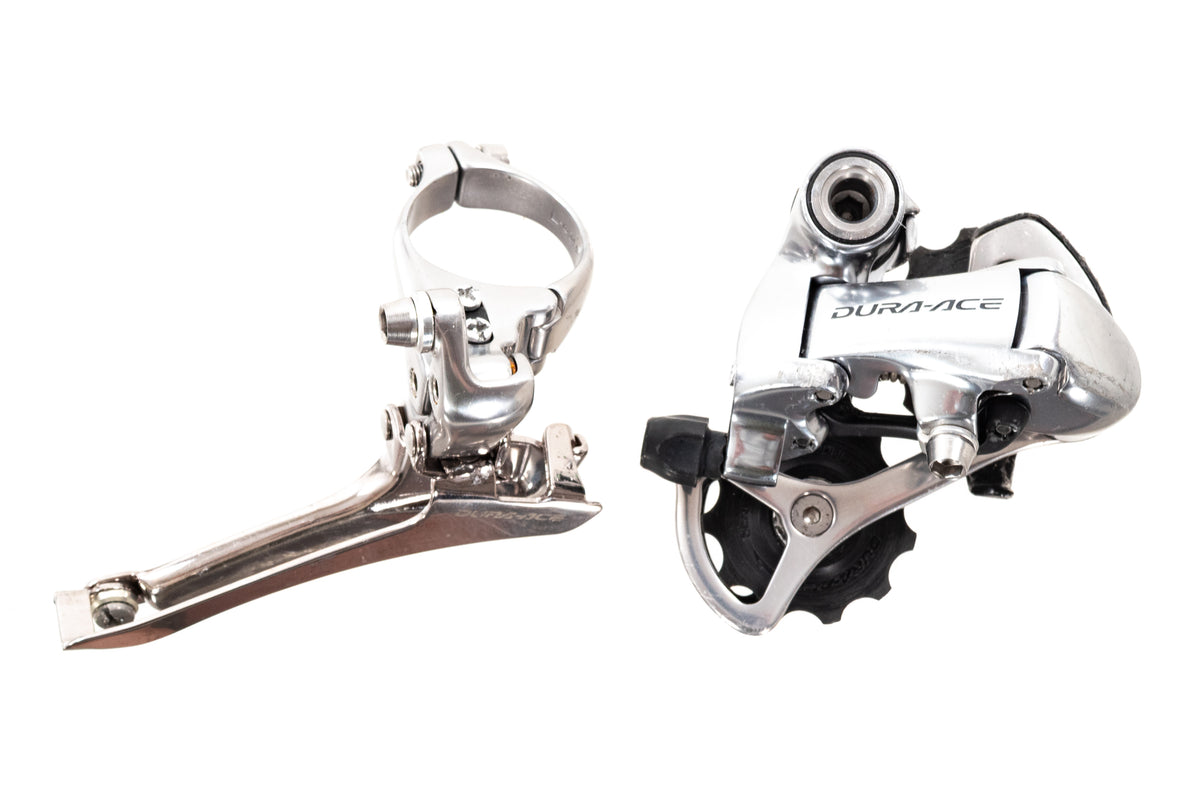 USED Shimano Dura-Ace 7800 2x10 Speed Partial Road Groupset ST, BR, FD, RD, CS