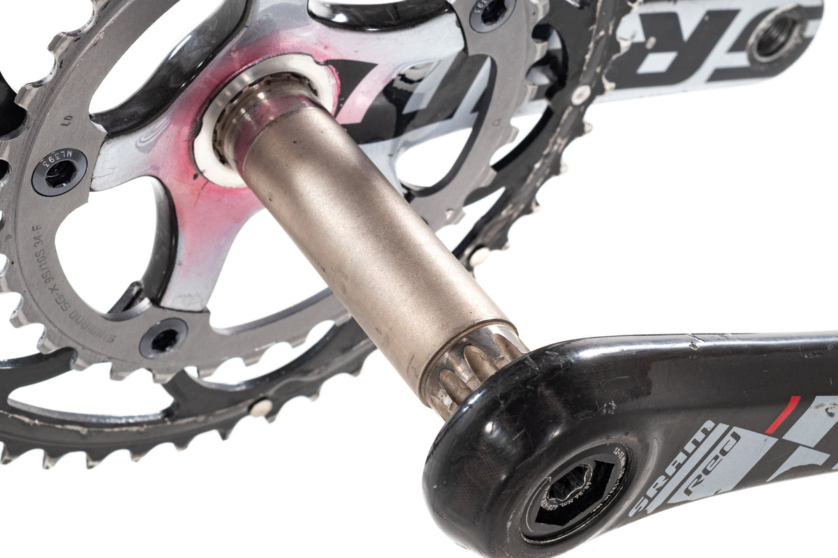 USED SRAM Red Carbon Crankset GXP 172.5mm Road 50/34T