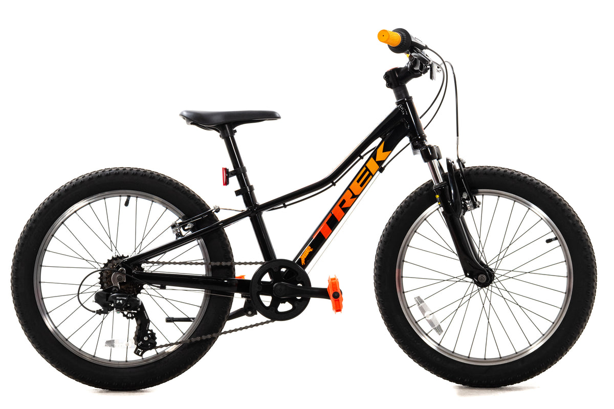 USED Trek Precaliber 20" Kid's Hardtail Mountain Bike 1x7 speed Black/Orange