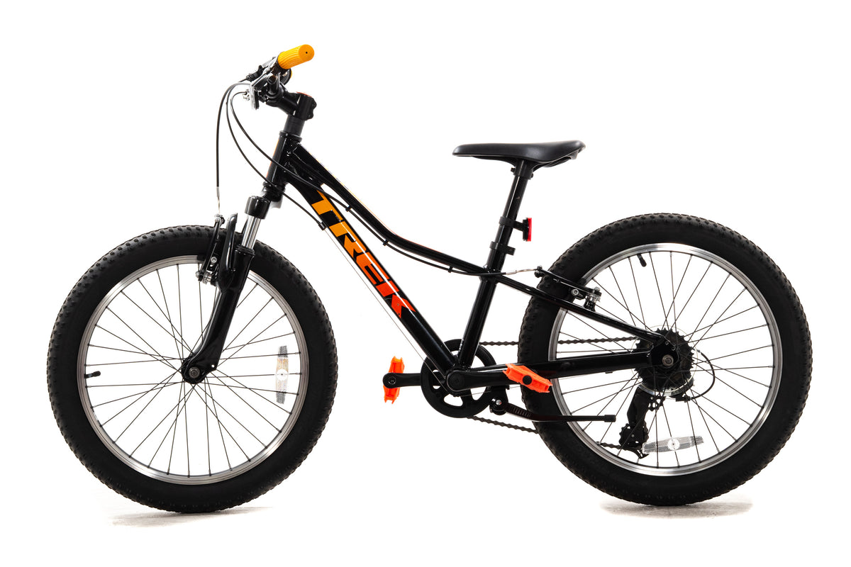 USED Trek Precaliber 20" Kid's Hardtail Mountain Bike 1x7 speed Black/Orange