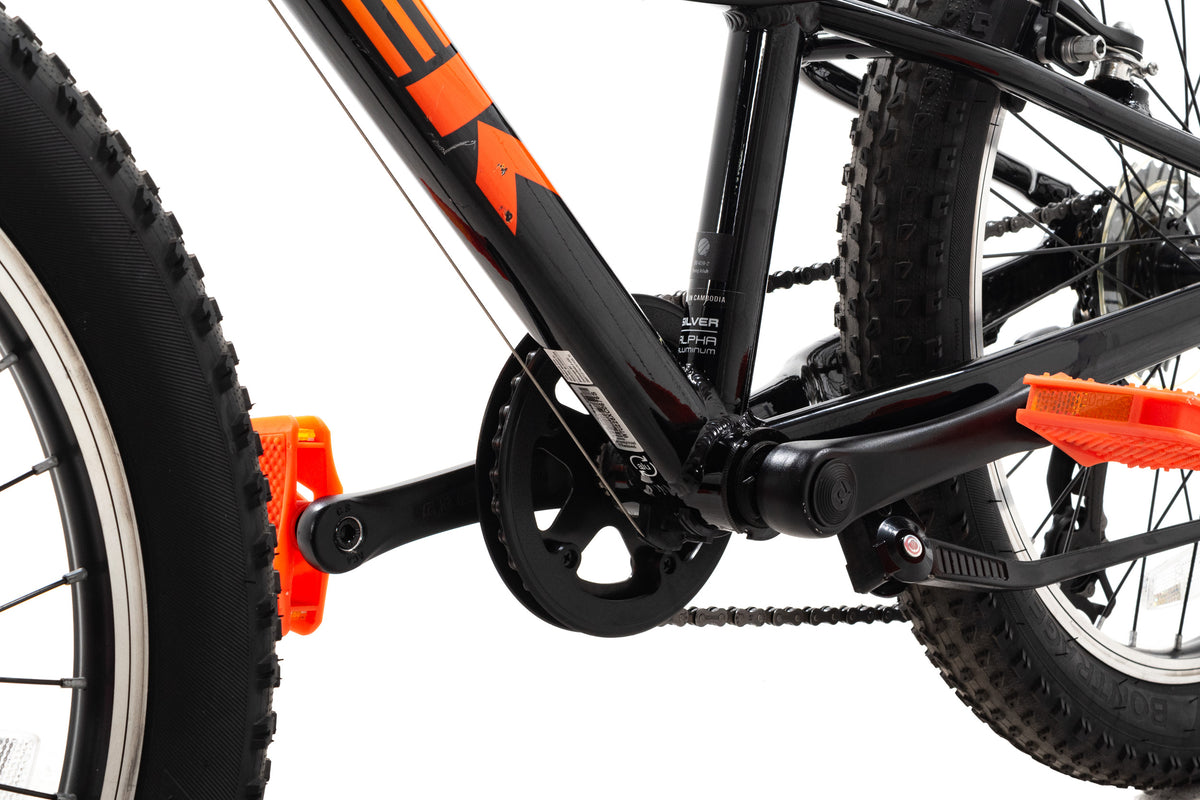 USED Trek Precaliber 20" Kid's Hardtail Mountain Bike 1x7 speed Black/Orange