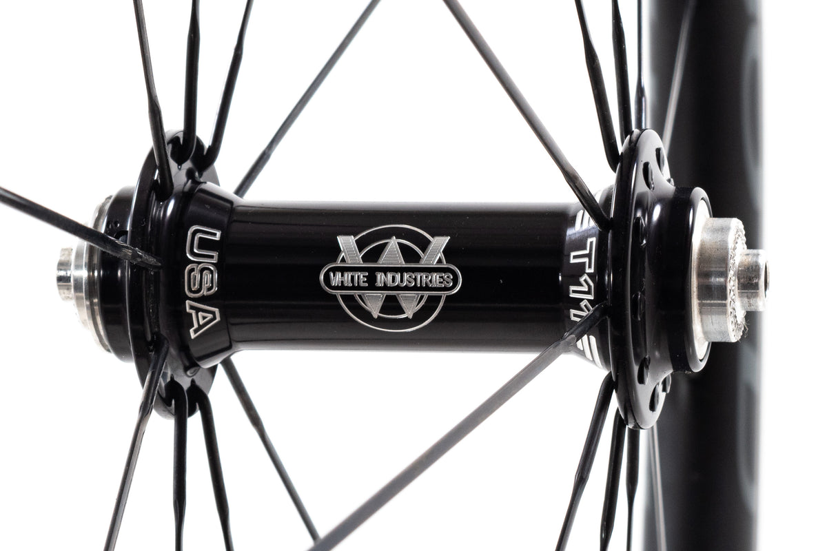 NEW out of box Boyd Carbon Wheelset 700C w/ White T11 Industries HG 11 speed Quick Release Rim Brake