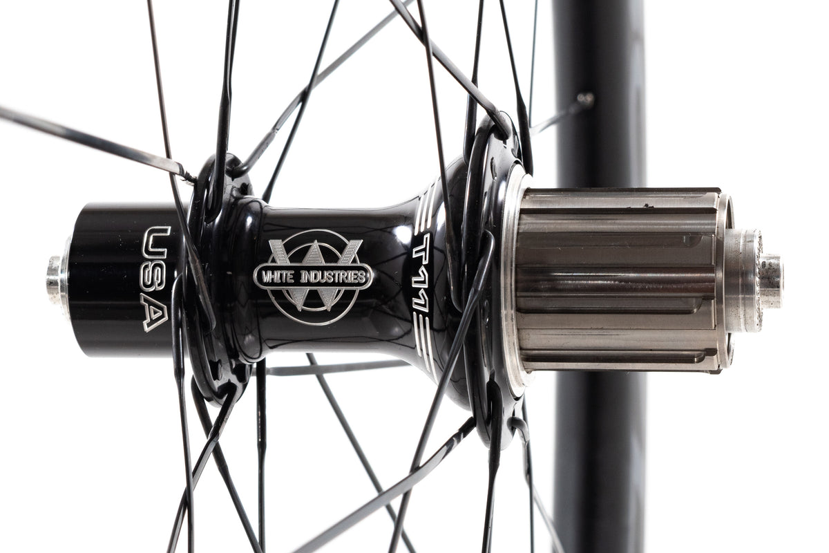 NEW out of box Boyd Carbon Wheelset 700C w/ White T11 Industries HG 11 speed Quick Release Rim Brake