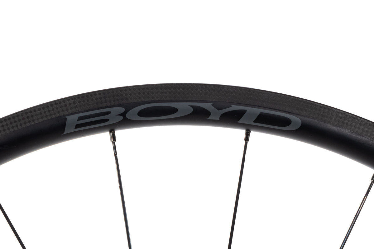 NEW out of box Boyd Carbon Wheelset 700C w/ White T11 Industries HG 11 speed Quick Release Rim Brake