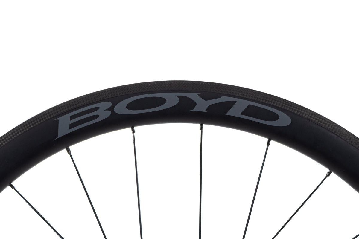 NEW out of box Boyd Carbon Wheelset 700C w/ White T11 Industries HG 11 speed Quick Release Rim Brake