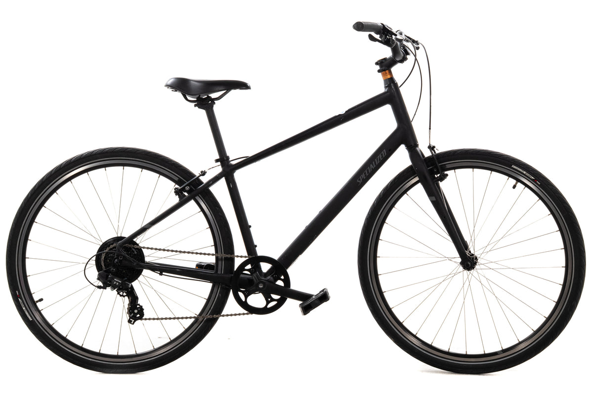 USED 2022 Specialized Crossroads 1.0 Medium Hybrid Bike 1x7 Black