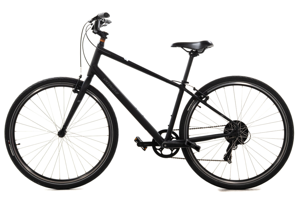 USED 2022 Specialized Crossroads 1.0 Medium Hybrid Bike 1x7 Black