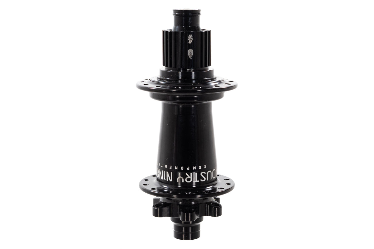 NEW take off Industry Nine Hydra MTN Classic Superboost Rear Hub 28H Microspline 6-bolt Black