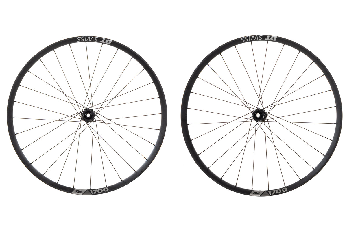 USED DT Swiss XM 1700 27.5" Boost Wheelset 6-bolt Disc Shimano Microspline DT Swiss 350 Hubs