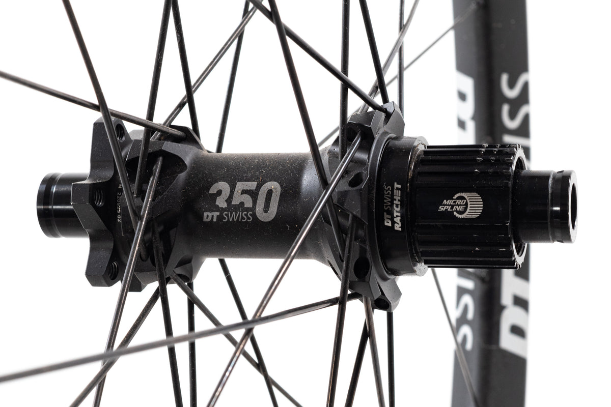 USED DT Swiss XM 1700 27.5" Boost Wheelset 6-bolt Disc Shimano Microspline DT Swiss 350 Hubs