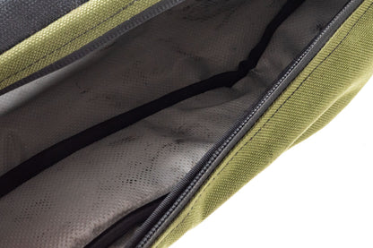 USED Outer Shell Small Half Frame Bag 1.9L w/ Two Stem Caddies Olive Bike Bags