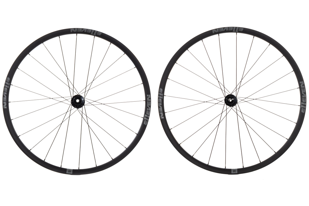 NEW (take off) E11even 700C Alloy Wheelset w/ DT Swiss 370 CL Disc Hubs