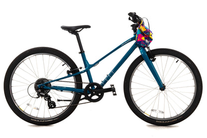 USED Specialized Jett Kids Hybrid Alloy 24" 1x8 Speed Kickstand Rim Brake