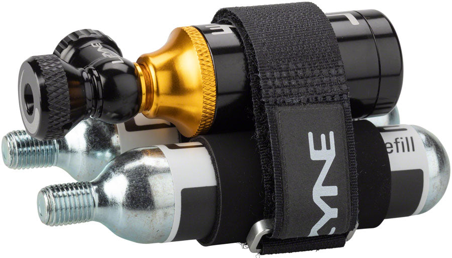 NEW Lezyne CO2 Blaster Inflater and Tubeless Repair Kit with two 20g Cartridges