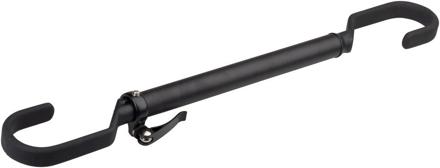 NEW Delta Adjustable Crossbar Top Tube Frame Adapter: Black