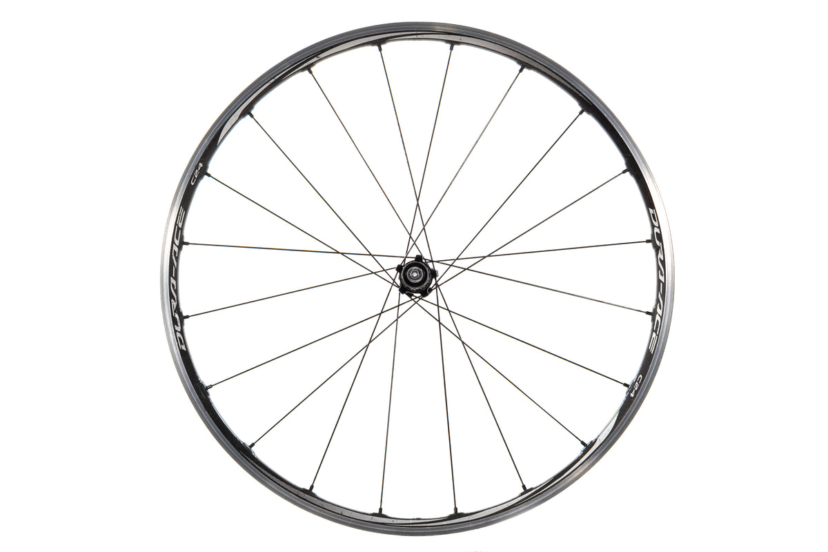 USED Shimano Dura-Ace C24 WH-9000 700C Rear Road Wheel Carbon/Alloy HG 11 speed Rim Brake QR
