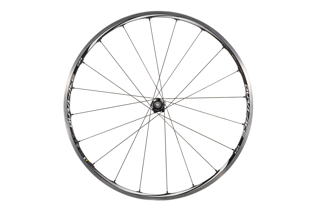 USED Shimano Dura-Ace C24 WH-9000 700C Rear Road Wheel Carbon/Alloy HG 11 speed Rim Brake QR
