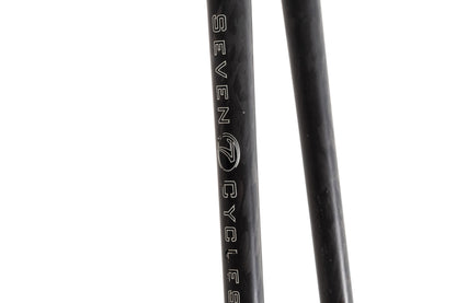 USED Seven Cycles / Wound Up 700C Carbon Road Fork Rim Brake 1-1/8" Steerer QR