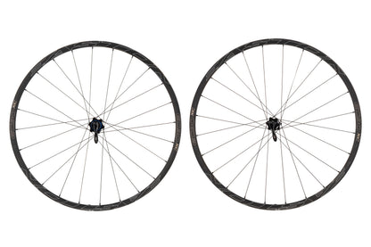 USED Easton EC90 XC 700C Carbon Wheelset 6-Bolt Disc Quick Release Shimano HG 10 speed Freehub