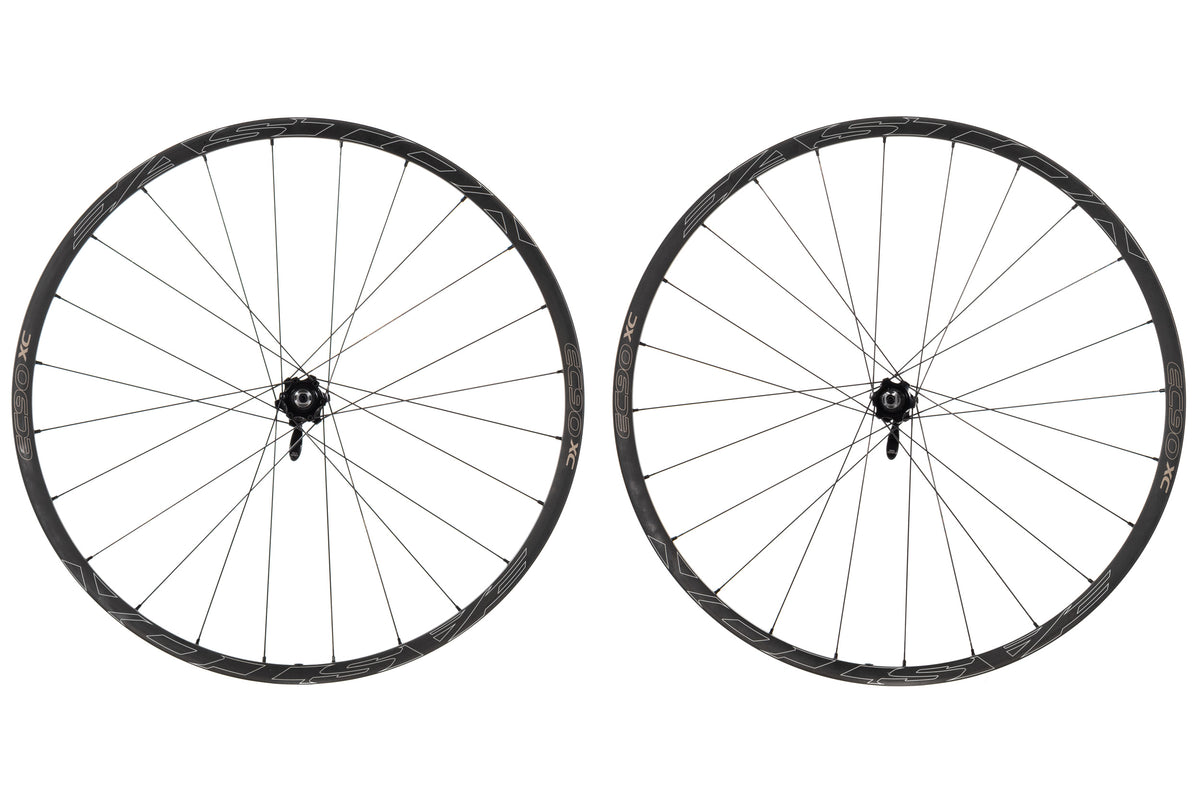 USED Easton EC90 XC 700C Carbon Wheelset 6-Bolt Disc Quick Release Shimano HG 10 speed Freehub