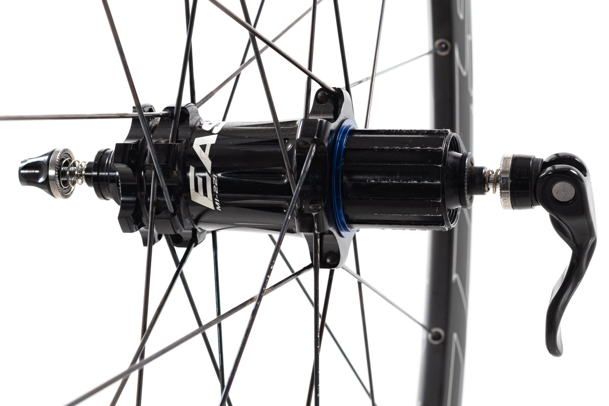 USED Easton EC90 XC 700C Carbon Wheelset 6-Bolt Disc Quick Release Shimano HG 10 speed Freehub