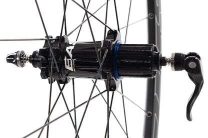 USED Easton EC90 XC 700C Carbon Wheelset 6-Bolt Disc Quick Release Shimano HG 10 speed Freehub