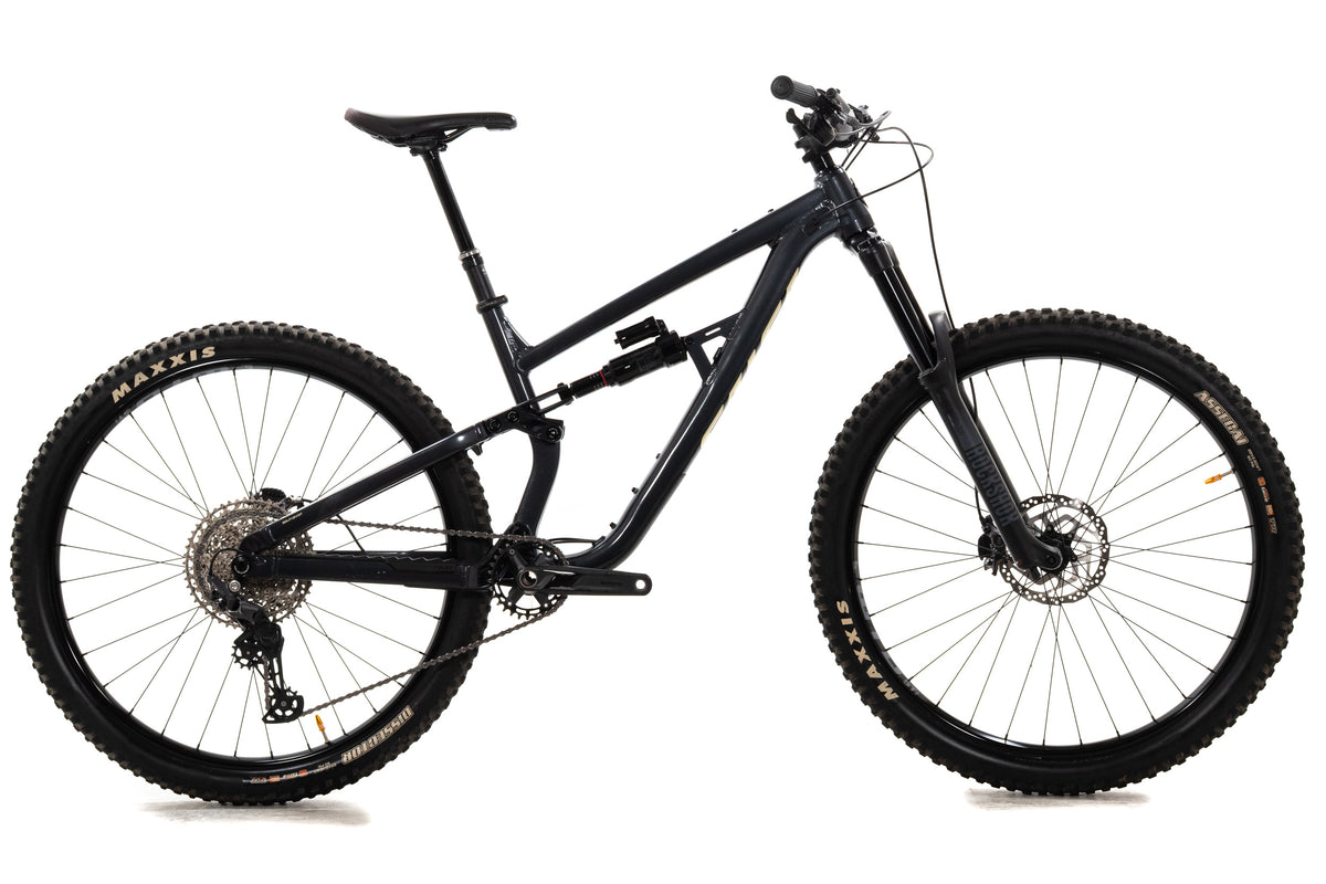 USED Salsa Blackthorn Deore 1x12 speed Medium 29" Full Suspension Mountain Bike Aluminum Gray