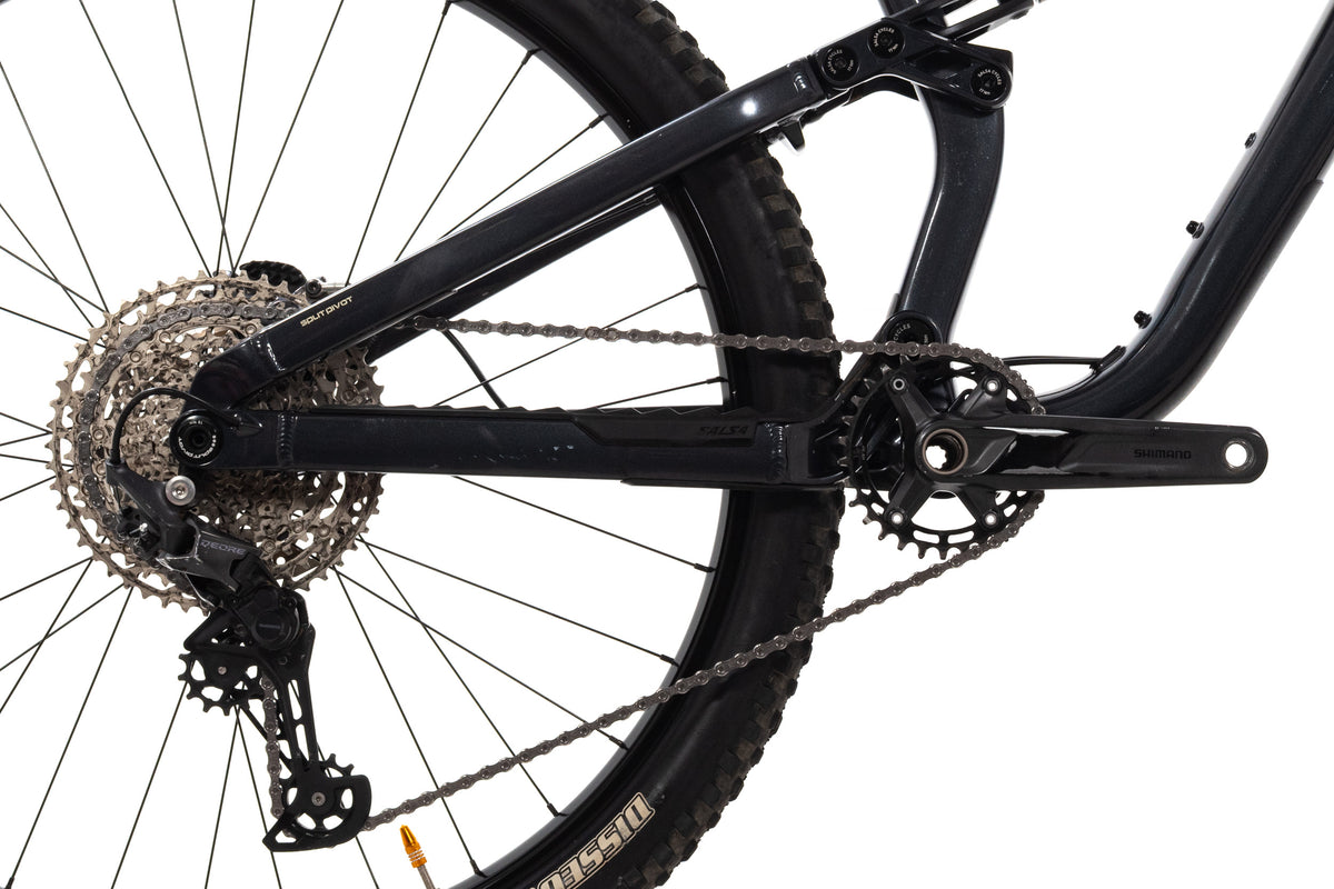 USED Salsa Blackthorn Deore 1x12 speed Medium 29" Full Suspension Mountain Bike Aluminum Gray