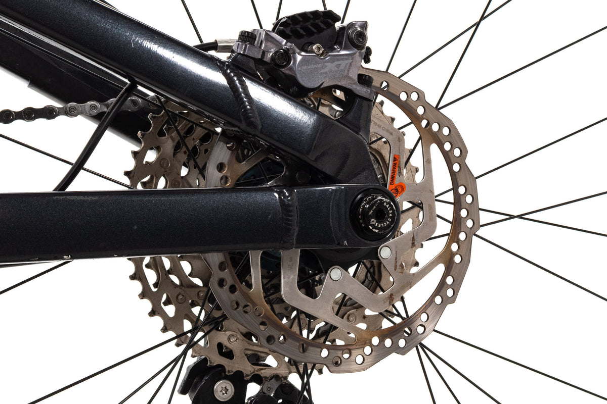 USED Salsa Blackthorn Deore 1x12 speed Medium 29" Full Suspension Mountain Bike Aluminum Gray