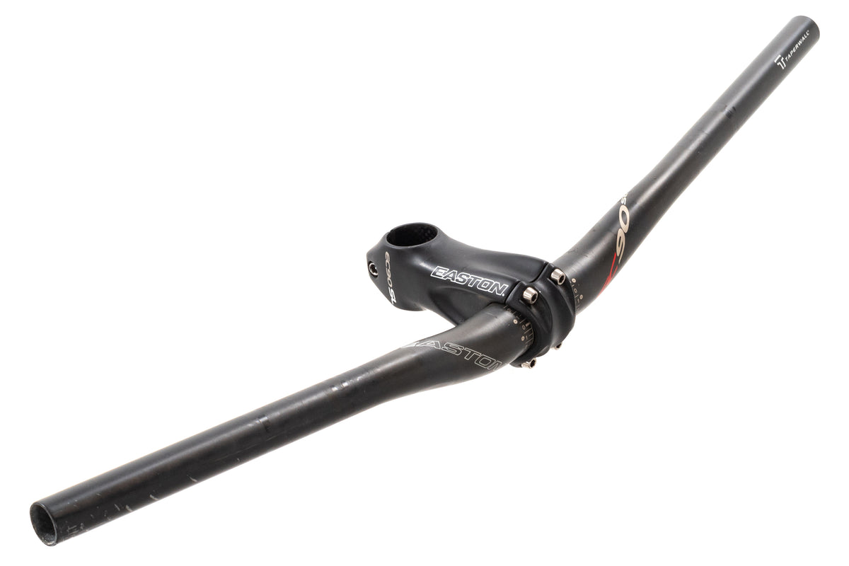 USED Easton EC90 SL 31.8x 640mm Carbon Riser Handlebar w/ 80mmStem