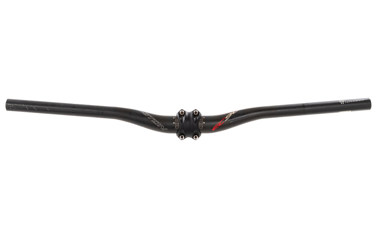 USED Easton EC90 SL 31.8x 640mm Carbon Riser Handlebar w/ 80mmStem