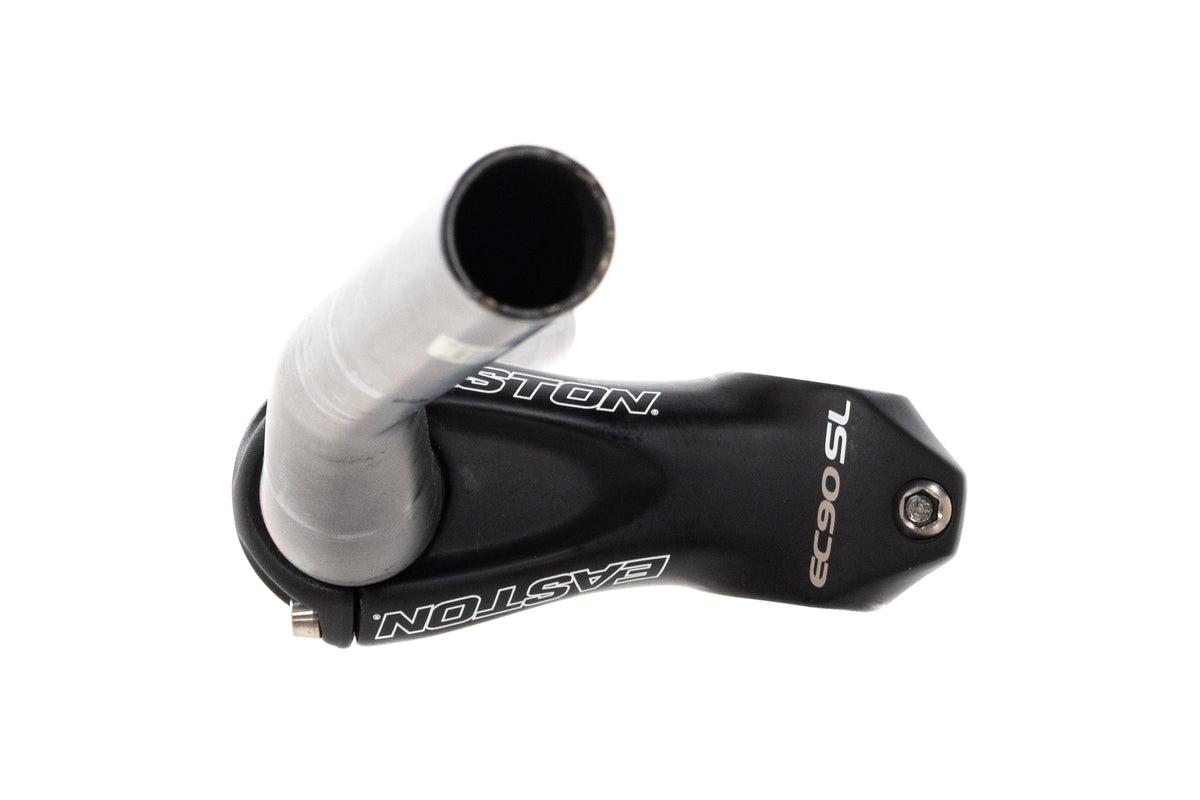 USED Easton EC90 SL 31.8x 640mm Carbon Riser Handlebar w/ 80mmStem