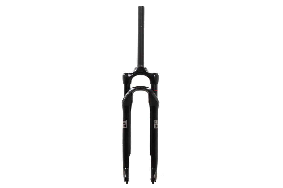 USED Rock Shox Gold RL 700C 65mm Suspension Fork Solo Air Quick Release Post Mount Disc Trekking Black