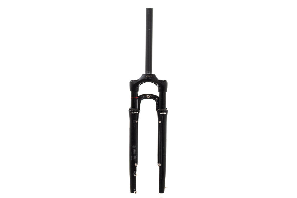 USED Rock Shox Gold RL 700C 65mm Suspension Fork Solo Air Quick Release Post Mount Disc Trekking Black