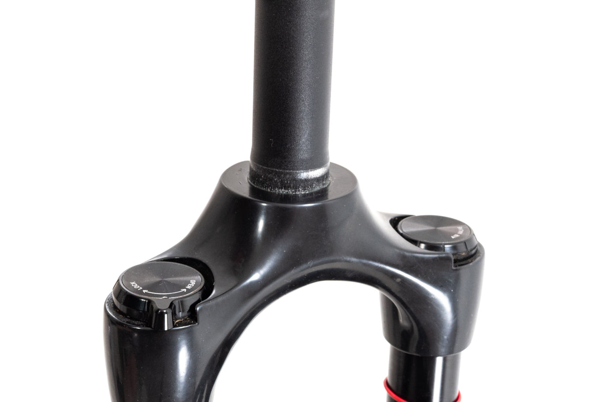 USED Rock Shox Gold RL 700C 65mm Suspension Fork Solo Air Quick Release Post Mount Disc Trekking Black