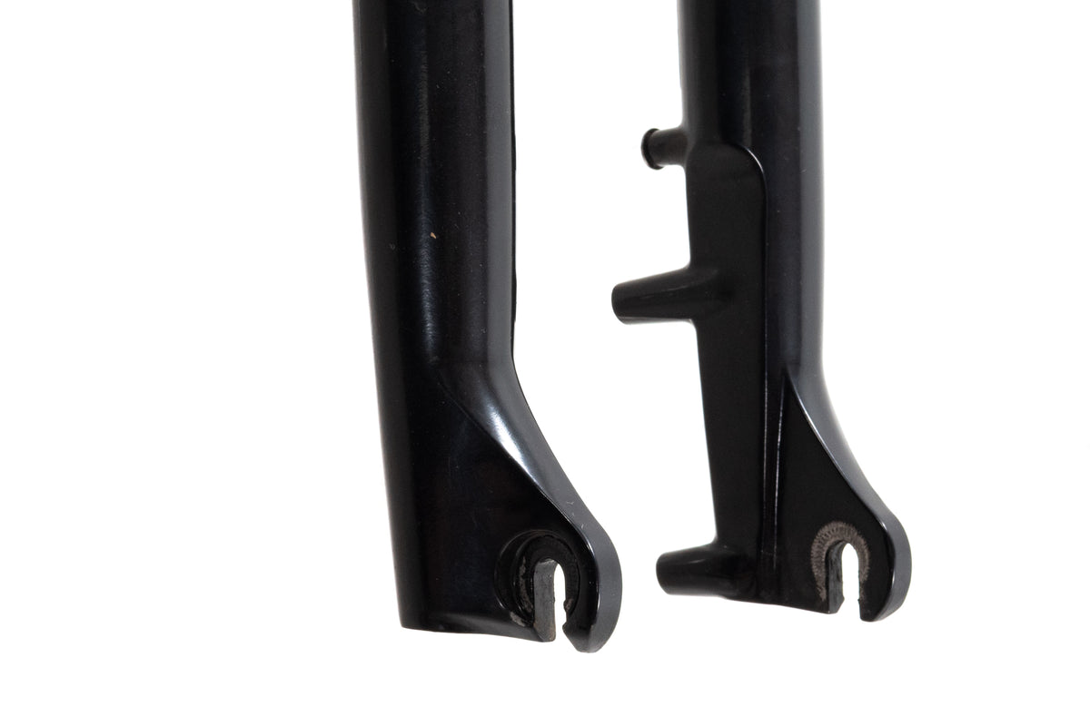 USED Rock Shox Gold RL 700C 65mm Suspension Fork Solo Air Quick Release Post Mount Disc Trekking Black
