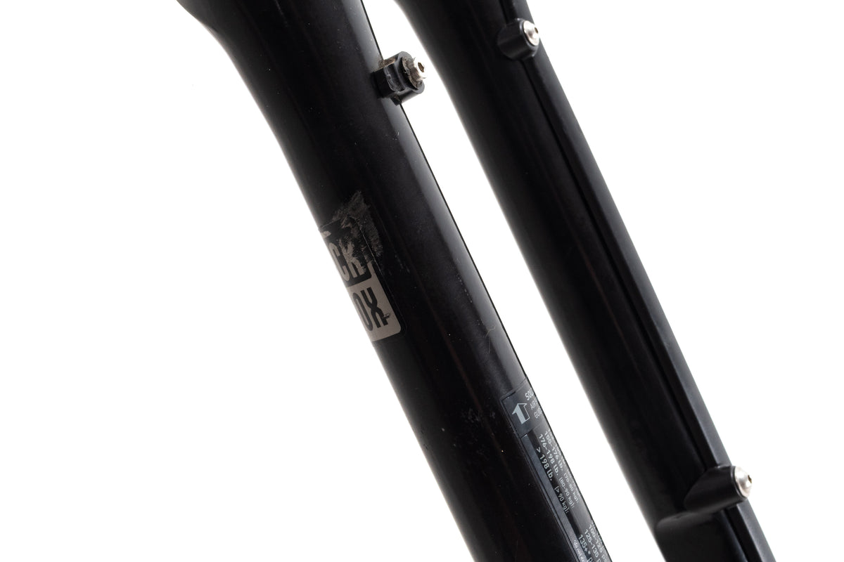USED Rock Shox Gold RL 700C 65mm Suspension Fork Solo Air Quick Release Post Mount Disc Trekking Black