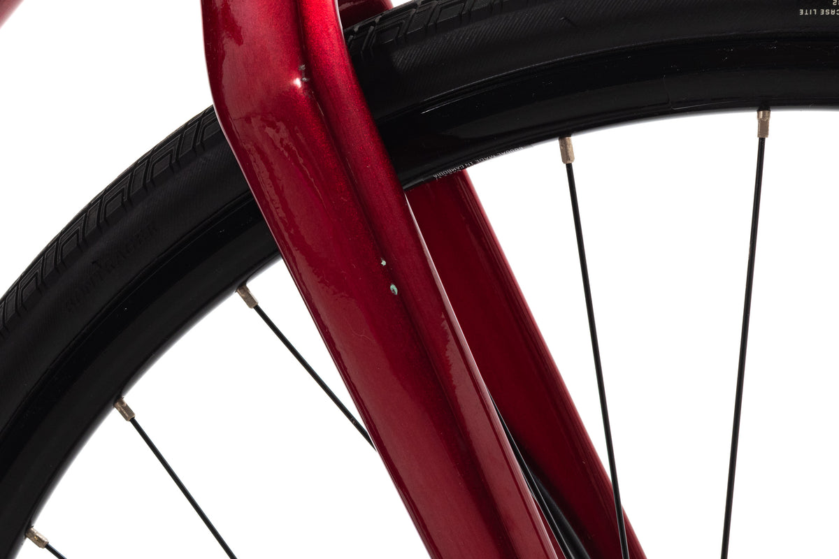USED Trek FX 3 Medium Hybrid 2x9 Alloy Bike Red Disc Brakes