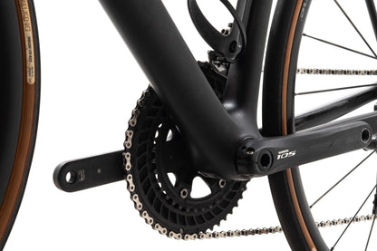 USED 2017 Canyon Endurace CF SL Large Carbon Disc Road Bike Shimano 105 2x11 speed Black