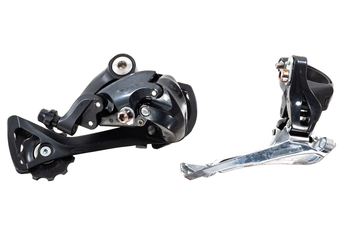USED Shimano Sora R3000 2x9 speed Road Groupset 170mm 50/34T Crankset 11-32T Cassette