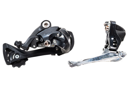 USED Shimano Sora R3000 2x9 speed Road Groupset 170mm 50/34T Crankset 11-32T Cassette
