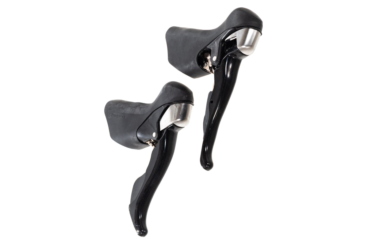 USED Shimano 105 5700 2x10 speed Partial Groupset Shifters, Derailleurs, Brakes